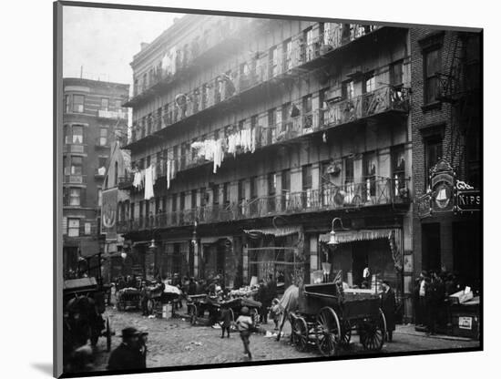 New York: Tenements, 1912-Lewis Wickes Hine-Mounted Photographic Print