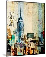 New York the American Spirit-null-Mounted Art Print