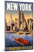 New York - The Empire State-null-Mounted Poster