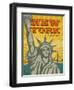 New York – The Empire State-Renee Pulve-Framed Art Print