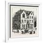 New York: the New Residence of Cardinal M'Closkey-null-Framed Giclee Print