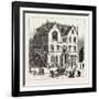 New York: the New Residence of Cardinal M'Closkey-null-Framed Giclee Print