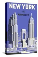New York, the Wonder City-null-Stretched Canvas