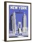 New York, the Wonder City-null-Framed Art Print