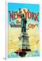 New York; the Wonder City-Irving Underhill-Framed Art Print