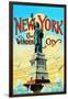 New York; the Wonder City-Irving Underhill-Framed Art Print