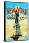 New York; the Wonder City-Irving Underhill-Framed Stretched Canvas