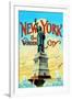 New York; the Wonder City-Irving Underhill-Framed Art Print