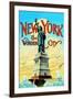 New York; the Wonder City-Irving Underhill-Framed Art Print