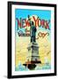 New York; the Wonder City-Irving Underhill-Framed Art Print