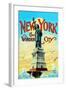 New York; the Wonder City-Irving Underhill-Framed Art Print