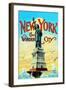 New York; the Wonder City-Irving Underhill-Framed Art Print