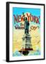 New York; the Wonder City-Irving Underhill-Framed Art Print