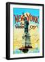 New York; the Wonder City-Irving Underhill-Framed Art Print