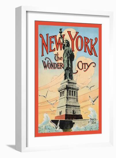 New York, The Wonder City-Irving Underhill-Framed Art Print