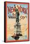 New York, The Wonder City-Irving Underhill-Framed Stretched Canvas