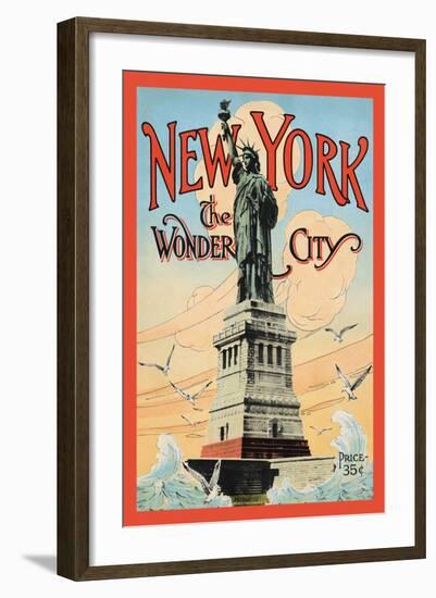 New York, The Wonder City-Irving Underhill-Framed Art Print