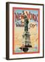 New York, The Wonder City-Irving Underhill-Framed Art Print