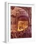 New York theatre interior 1882-Charles Graham-Framed Giclee Print