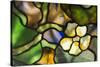 New York, Tiffany stained glass lamp shade.-Cindy Miller Hopkins-Stretched Canvas