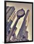 New York Time-Assaf Frank-Framed Giclee Print