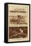 New York Times Illustrations of Sinking of the Lusitania by a German Submarine, 1915-null-Framed Stretched Canvas
