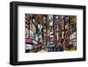 New York Times Square Pop Art-null-Framed Art Print