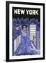 New York, Times Square-null-Framed Art Print