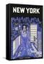 New York, Times Square-null-Framed Stretched Canvas