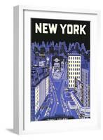 New York, Times Square-null-Framed Art Print