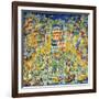 New York Times Square-Bill Bell-Framed Giclee Print