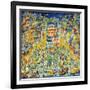 New York Times Square-Bill Bell-Framed Giclee Print