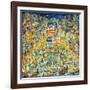 New York Times Square-Bill Bell-Framed Giclee Print