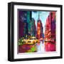 New York Times Square-Renate Holzner-Framed Art Print