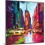 New York Times Square-Renate Holzner-Mounted Art Print