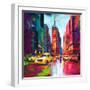 New York Times Square-Renate Holzner-Framed Art Print