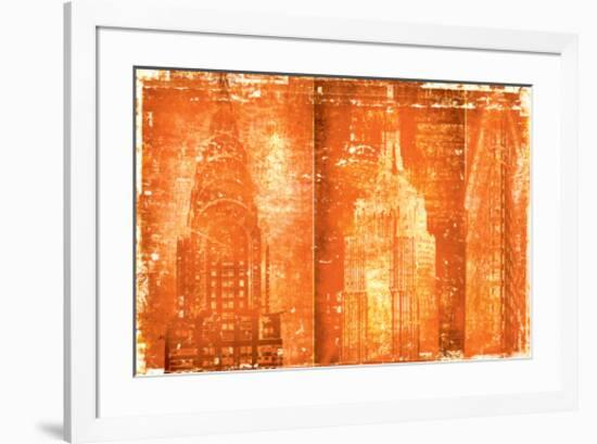 New York Town-Parker Greenfield-Framed Premium Giclee Print