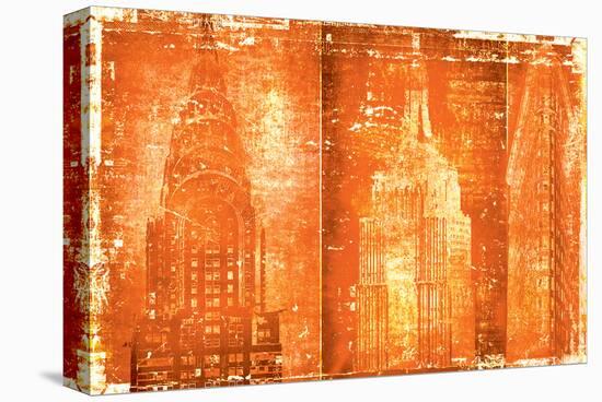 New York Town-Parker Greenfield-Stretched Canvas