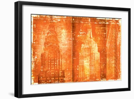 New York Town-Parker Greenfield-Framed Art Print