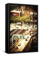 New York Traffic-Philippe Hugonnard-Framed Stretched Canvas