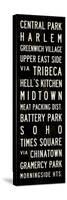 New York Transit Sign-Michael Jon Watt-Stretched Canvas