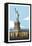 New York Travel Poster-Michael Jon Watt-Framed Stretched Canvas