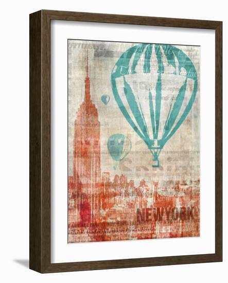 New York Travel-Ken Roko-Framed Art Print