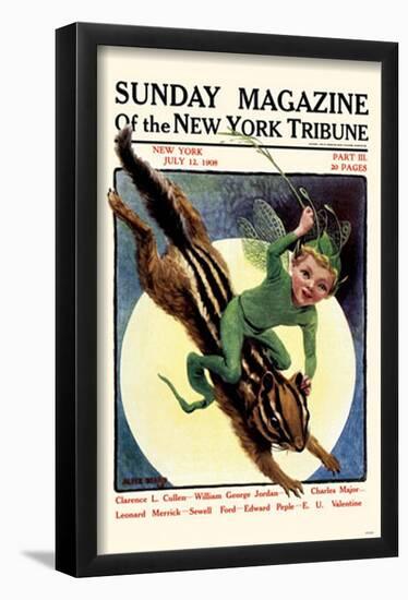 New York Tribune-null-Framed Poster