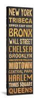 New York Type-Lauren Gibbons-Stretched Canvas