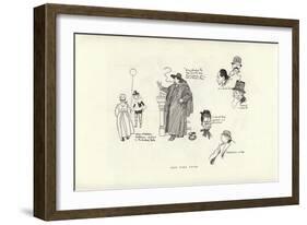 New York Types-Phil May-Framed Giclee Print