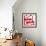 New York Typographical Abstract-jorgenmac-Framed Premium Giclee Print displayed on a wall