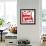 New York Typographical Abstract-jorgenmac-Framed Art Print displayed on a wall