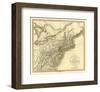 New York, Vermont, New Hampshire, c.1806-John Cary-Framed Art Print