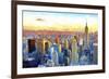 New York View-Philippe Hugonnard-Framed Giclee Print